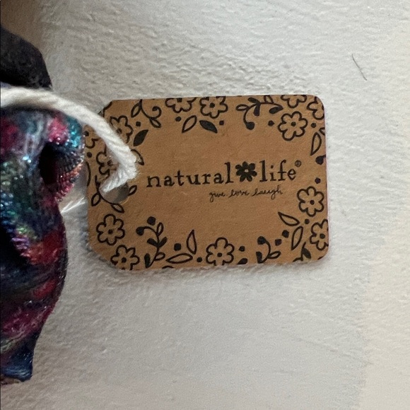 Natural Life Multicolor Velvet Scrunchies - Picture 2 of 3